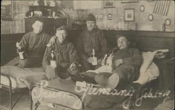 Soldiers Drinking Champagne, Feb. 14, 1919 Soldiers Drinking Champagne, Feb. 14, 1919