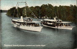 Steamers Castanet and Captain Visger Steamers Castanet and Captain Visger