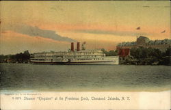 Steamer "Kingston" at the Frontenac Dock Steamer "Kingston" at the Frontenac Dock