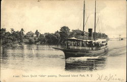 Steam Yacht "Idler Passing Steam Yacht "Idler Passing
