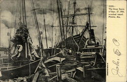The Great Storm of Sept. 27, 1906 - Wrecked Vessel The Great Storm of Sept. 27, 1906 - Wrecked Vessel