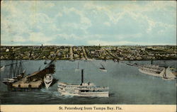 St. Petersburg from Tampa Bay St. Petersburg from Tampa Bay