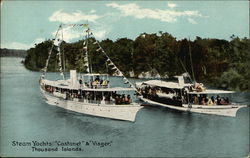 Steam Yachts "Castanet" & "Vistger" Steam Yachts "Castanet" & "Vistger"