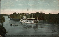 Steamer "New Island Wanterer" Entering Lost Channel Steamer "New Island Wanterer" Entering Lost Channel