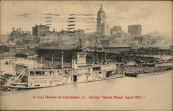 A Coal Harbor during "Great Flood April 1913" A Coal Harbor during "Great Flood April 1913"