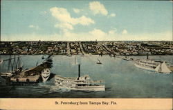 St. Petersburg from Tampa Bay St. Petersburg from Tampa Bay