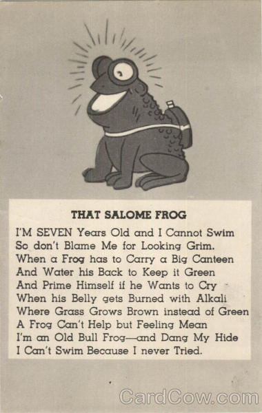 The Salome Frog Frogs The Salome Frog Frogs