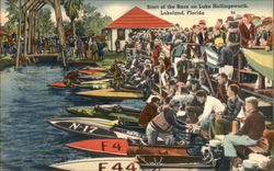 Start of the Race on Lake Hollingsworth Start of the Race on Lake Hollingsworth