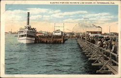 Electric Pier and Favorite Line Wharf Electric Pier and Favorite Line Wharf