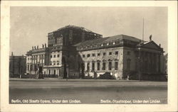 Old Staats Opera, Unter den Linden Old Staats Opera, Unter den Linden