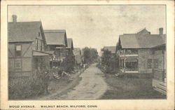 Looking Along Wood Avenue, Walnut Beach Looking Along Wood Avenue, Walnut Beach