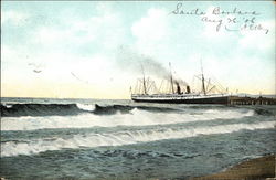 Steamer at Dock Steamer at Dock