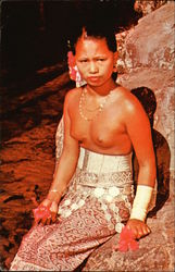 A Dayak Maiden A Dayak Maiden