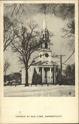 View of Church Postcard