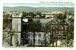 Historic First Presbyterian Church Carlisle, PA Postcard Postcard