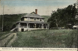 The Club House of the Ragged Mountain Fish and Game Club Potter Place, NH Postcard Postcard Postcard