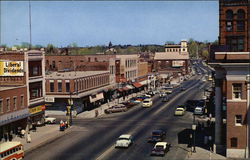 Looking North on Main Street Looking North on Main Street