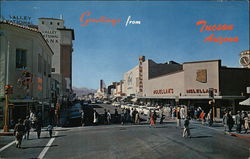 Greetings From Tucson - Looking West on Congress Street Greetings From Tucson - Looking West on Congress Street