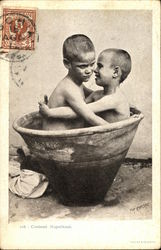 Two Itallian Boys in a Bathtub Two Itallian Boys in a Bathtub