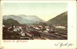 View of Town and Railway Station View of Town and Railway Station