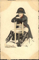 Napoleon Bonaparte sitting on a chair Napoleon Bonaparte sitting on a chair
