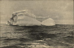 Iceberg in Atlantic, Newfoundland Banks Iceberg in Atlantic, Newfoundland Banks