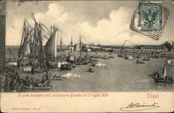 Il Porto Benedetto dall' Arcivescovo Bianchi nel 15 Luglio 1854 Il Porto Benedetto dall' Arcivescovo Bianchi nel 15 Luglio 1854