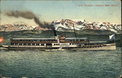 Steamer "Stadt Zurich", Lake Zurich Steamer "Stadt Zurich", Lake Zurich