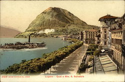 Lugano - Quai e Mte. S. Salvatore Lugano - Quai e Mte. S. Salvatore
