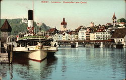 Steamer at the Quay Steamer at the Quay