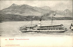 Steamer on Lake Lucerne Steamer on Lake Lucerne