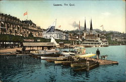 Luzern. Am Quai Luzern. Am Quai