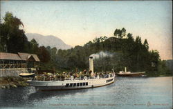 Pier and Steamer, "Sir Walter Scott" Pier and Steamer, "Sir Walter Scott"