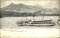 Steamer "Uri", Lake Lucerne Steamer "Uri", Lake Lucerne