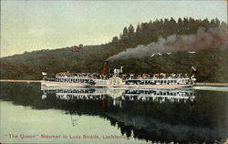 "The Queen" Steamer in Luss Straits "The Queen" Steamer in Luss Straits