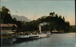 Trossachs Pier and Steamer "Sir Walter Scott" Trossachs Pier and Steamer "Sir Walter Scott"