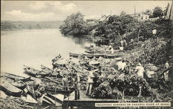 Unloading Bananas on Chagres Unloading Bananas on Chagres