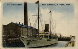 Alexandra Docks, New Extension, Newport, Mon. Alexandra Docks, New Extension, Newport, Mon.