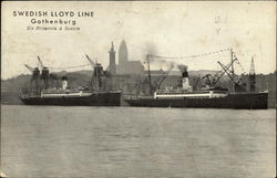 S/s Britannia & Suecia, Swedish Lloyd Line S/s Britannia & Suecia, Swedish Lloyd Line