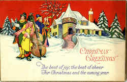 Christmas Greetings - Caroling