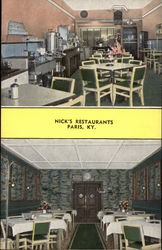 Nick's Restaurants Postcard