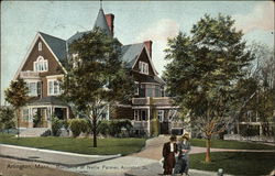 Residence of Nellie Farmer, Appleton Street Postcard
