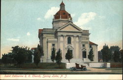 Saint Catherine R. C. Church Postcard
