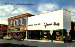 Modern Stores On Main Street