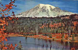 Mt. Rainier and Mirror Lake