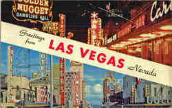 Greetings From Las Vegas Nevada, Fremont Street