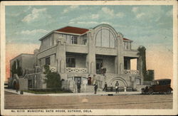 Municipal Bath House Guthrie, OK Postcard Postcard Postcard