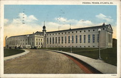 United States Penitentiary Atlanta, GA Postcard Postcard Postcard