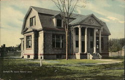 Baxter Memorial Library Postcard
