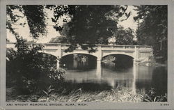 Ami Wright Memorial Bridge Postcard